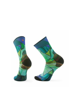 HIKE TARGETED CUSHION MIRROR MOUNTAIN - Sokken - capri