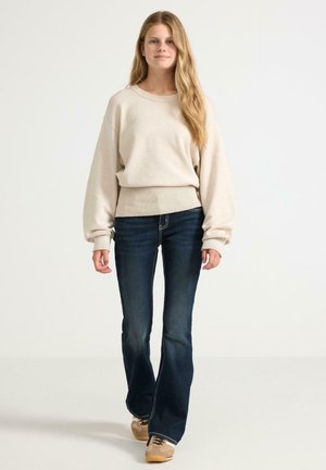 Lindex, LINDEX FINE-KNIT JUMPER LINDEX - Pullover - light beige melange