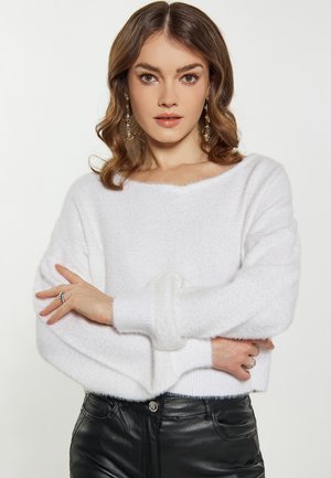 faina TASSIA - Strickpullover - weiss