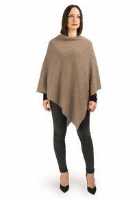 Dalle Piane Cashmere PONCHO - Pončo - visone