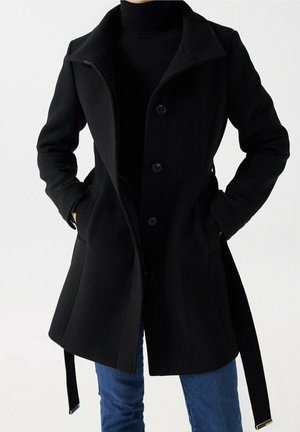 Halflange jas - black