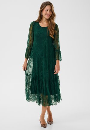 Cream, CRMIRA MIDI - Robe de jour - ponderosa pine