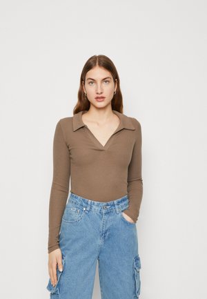 JXASPEN TIGHT TEE - Long sleeved top - morel
