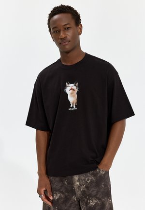 House, T-SHIRT MIT DRUCK - Tričko s potlačou - black