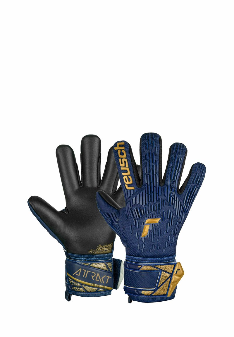 Reusch - ATTRAKT FREEGEL - Gants de gardien de but - premium blue/gold/black, Agrandir