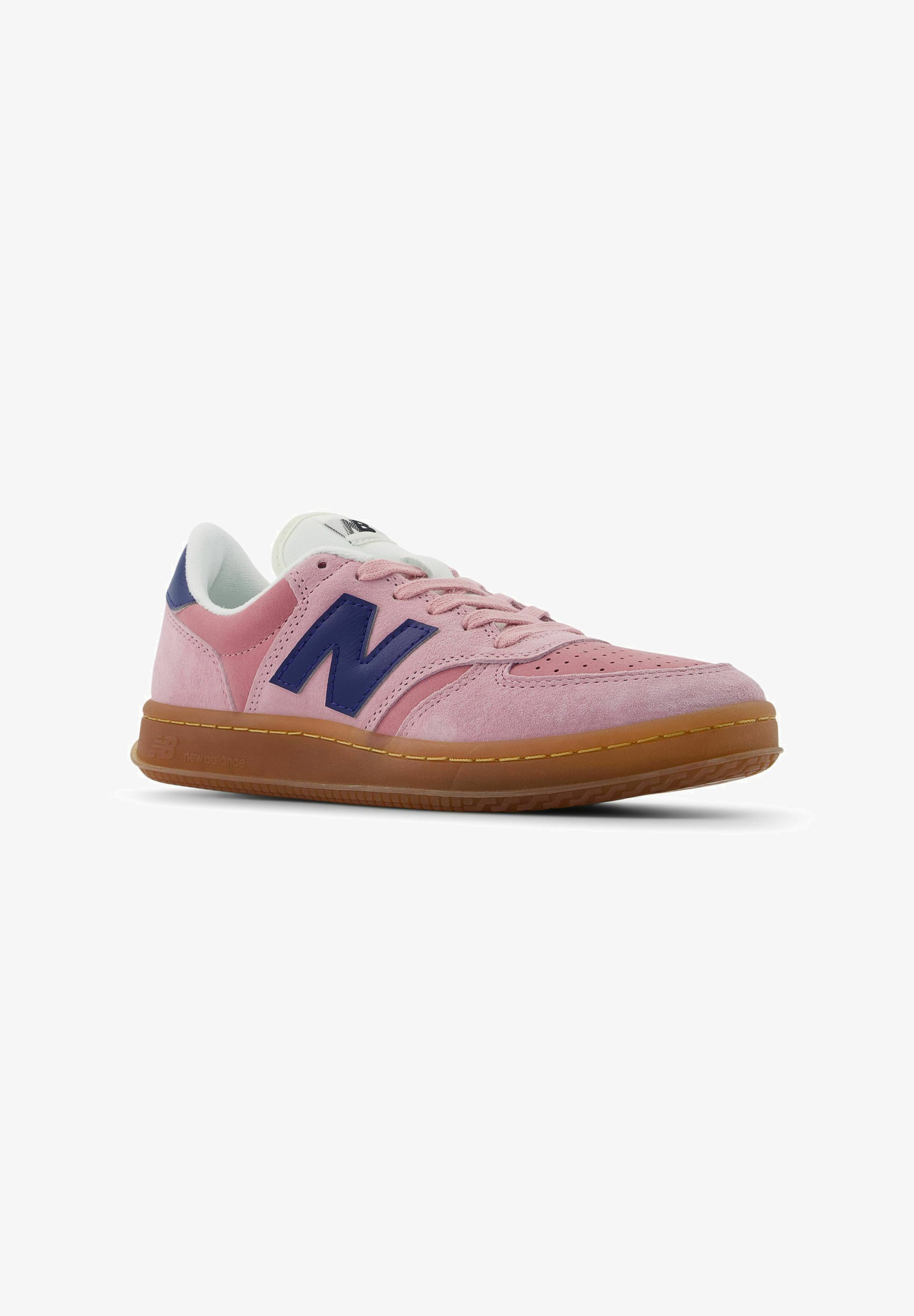 New Balance T500 Sneaker low pink taffy blue oyster/pink Zalando