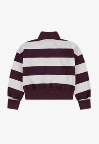Abercrombie & Fitch QUARTER ZIP PREPPY - Sweatshirt - fig