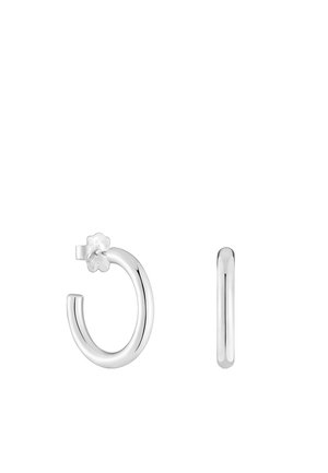 BASICS - Orecchini - silver-coloured