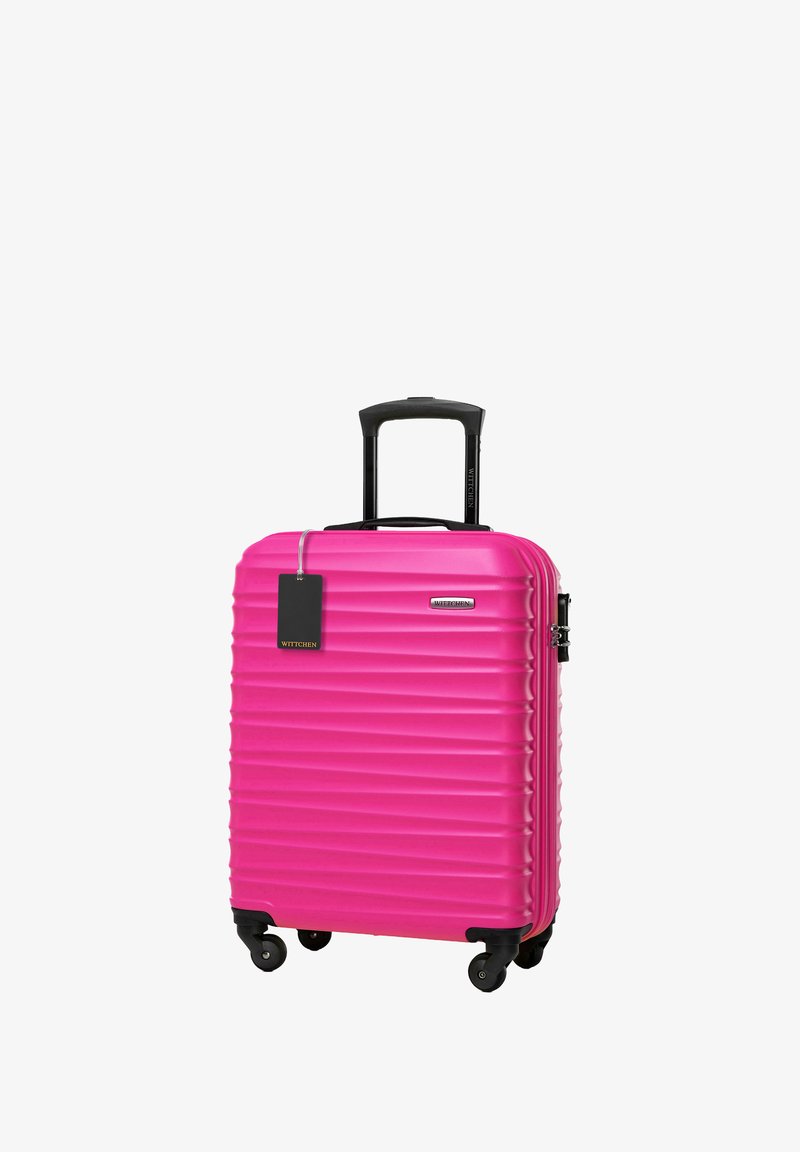WITTCHEN SMALL SUITCASE WITH LUGGAGE TAG - Maleta de cabina - pink