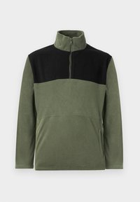 LOFTUS - Fleece jumper - khaki\jet black