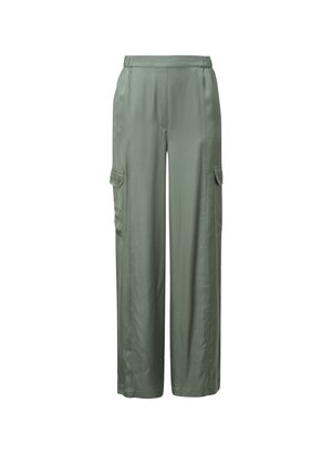 s.Oliver BLACK LABEL Pantalon cargo - salbeigrün