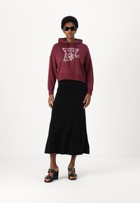 Guess ICON  - Felpa - burgundy rose