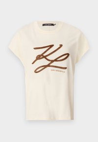 AUTOGRAPH LOGO - Majica kratkih rukava s printom - cannoli cream