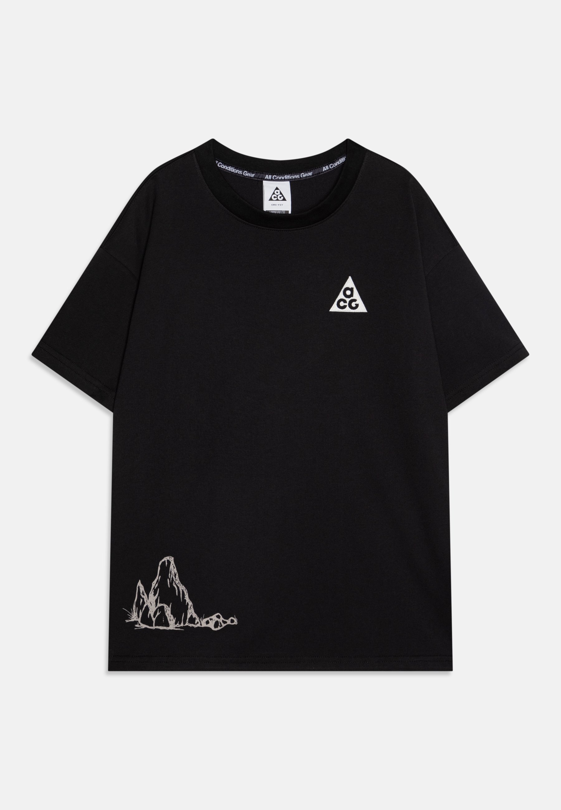 Nike ACG TEE UNISEX Print T-shirt black - Main Image