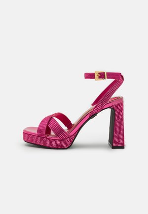 CHERRY SPARK - High heeled sandals - hot pink