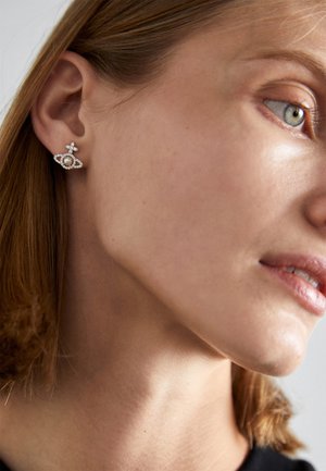 Vivienne Westwood OLYMPIA EARRINGS - Orecchini - platinum/creamrose/white