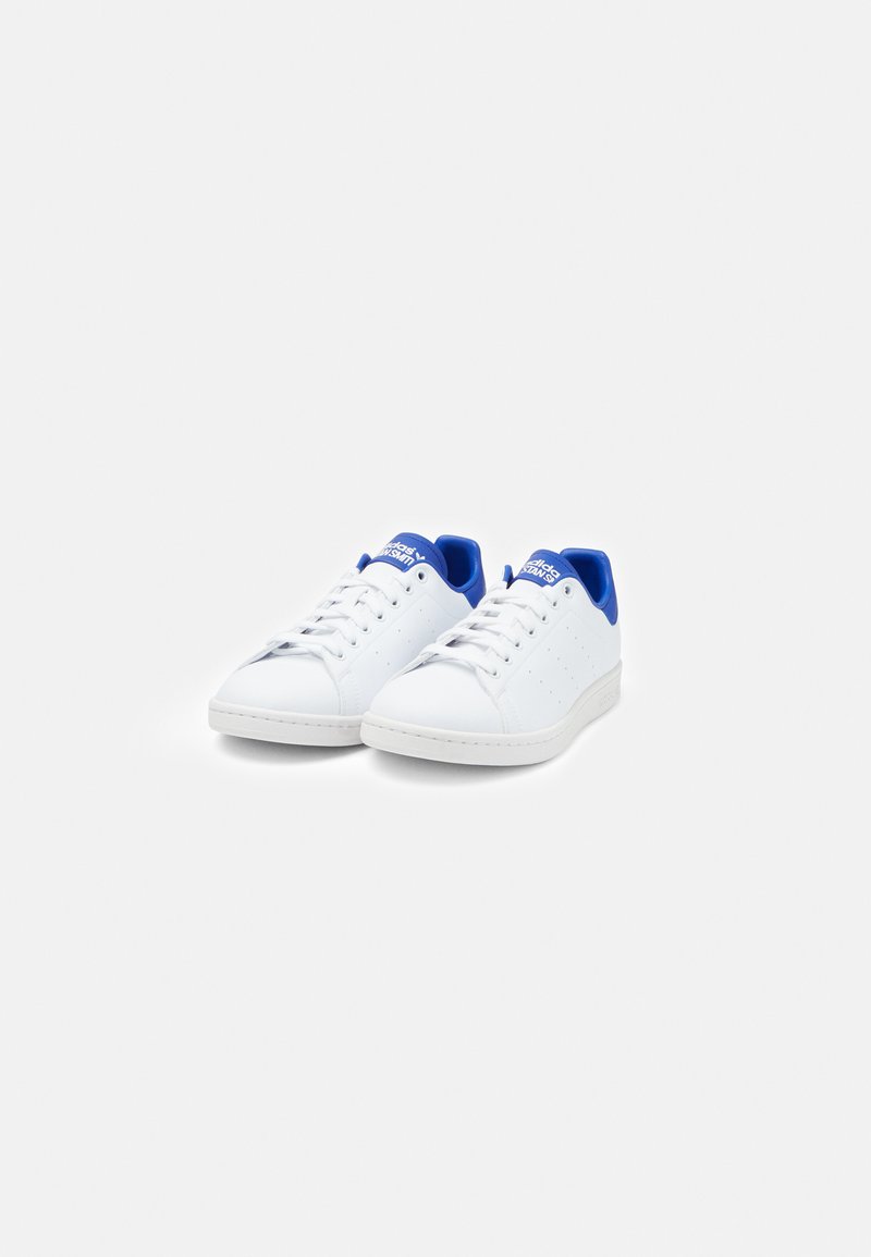 adidas Originals STAN SMITH - Sneakers - white/semi blue/hvid - Zalando.dk