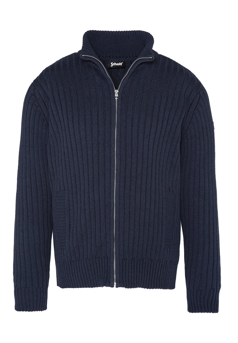 Schott PLECORAGE - Cardigan - marine