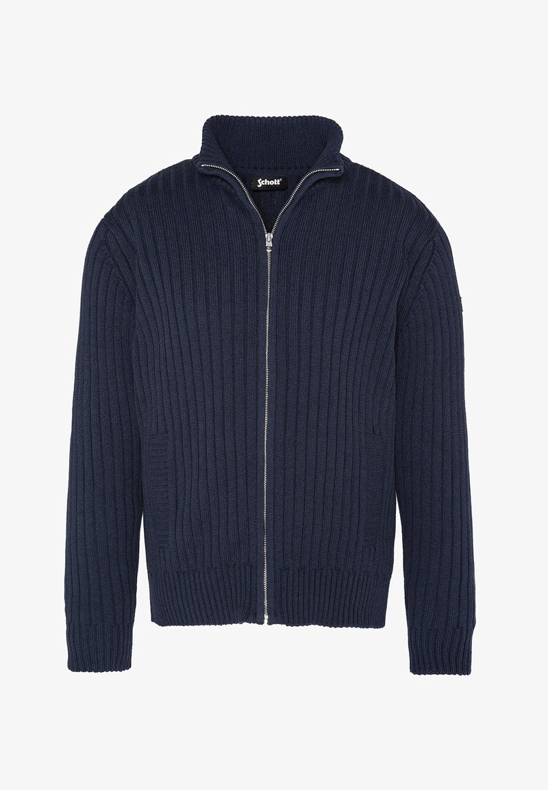 Schott PLECORAGE - Cardigan - marine