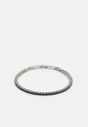 Guess ETERNITY - Armband - silver coloured/black