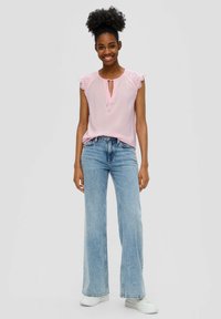 QS Bluse - zartrosa