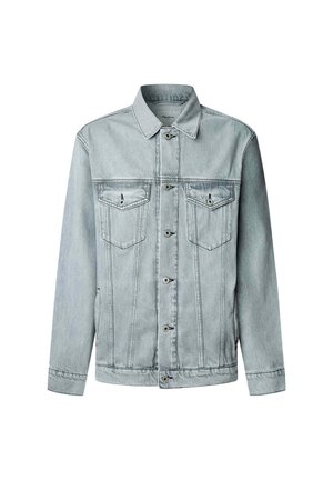 Pepe Jeans RELAXED - Teksajakk - washed black rigid