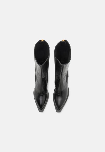 MOSCHINO SCARPONCINO DONNA - Cowboy/Biker boots - nero