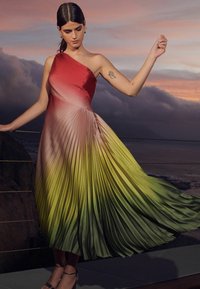Next OMBRE ONE SHOULDER PLEATED REGULAR FIT - Festklänning - rainbow
