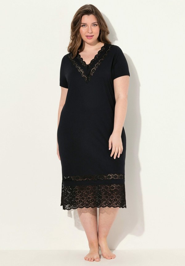 TRIM SHORT SLEEVE - Nachthemd