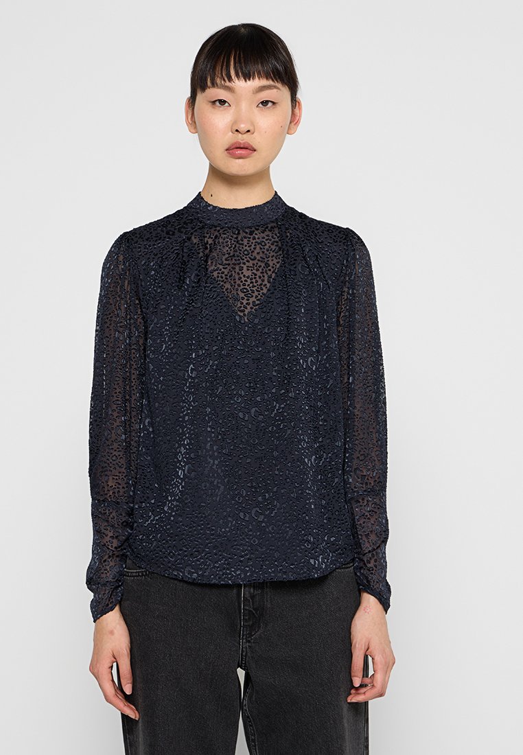Scotch & Soda Blouse donkerblauw