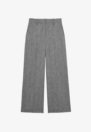 Reiss, REGULAR FIT - DARLTON WIDE-LEG TEXTURED SUIT TROUSERS . - Anzughose - grey