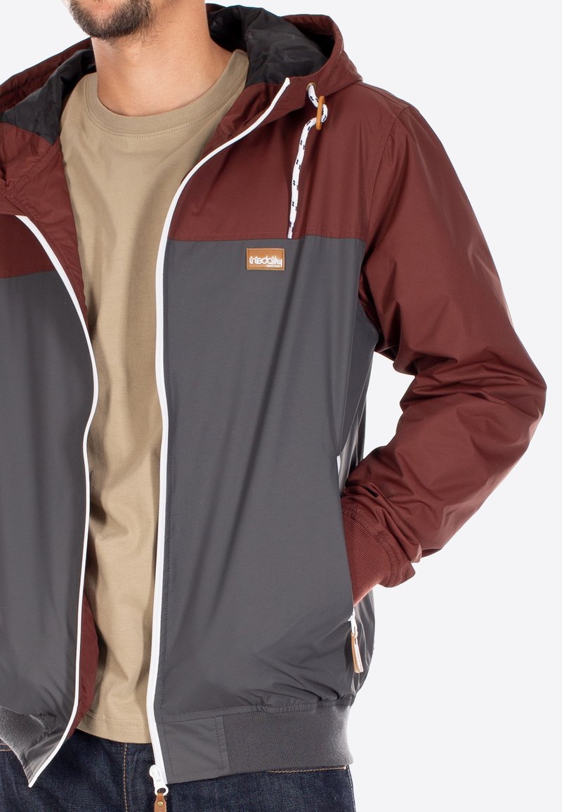Herren Leichte Jacken | Iriedaily Leichte Jacke anthra rum/dunkelrot - SK66765 Herren Leichte Jacken | Iriedaily Leichte Jacke anthra rum/dunkelrot - SK66765