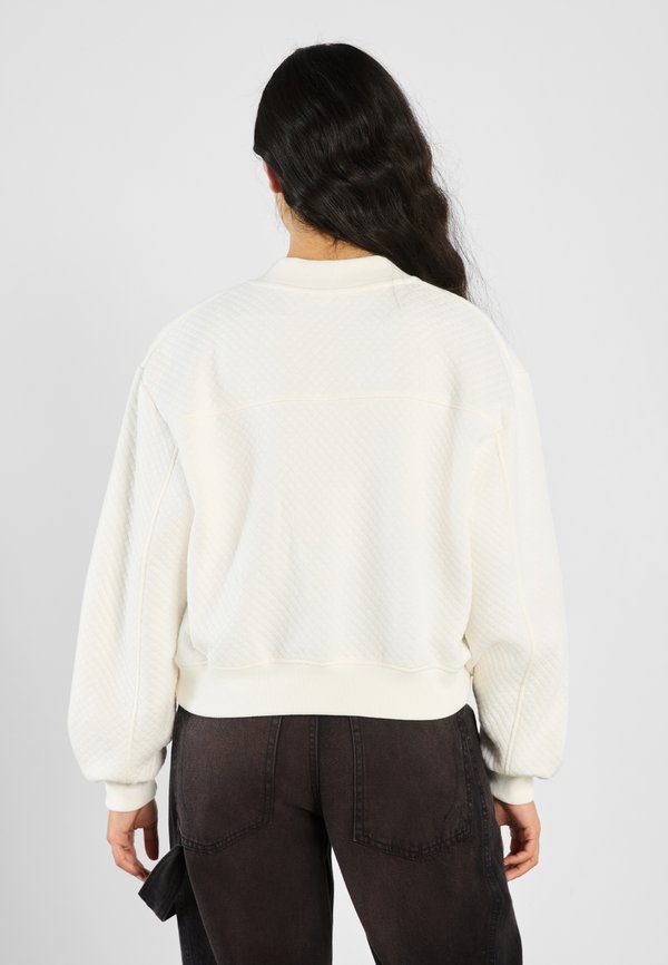 Zip-up sweatshirt - egret4