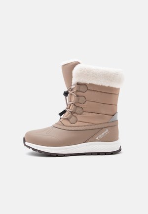 Viking, EQUIP WARM WP ZIP UNISEX - Зимни ботуши - dark natural