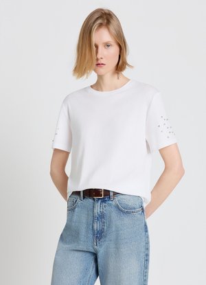 Calliope, T-SHIRT APPLICAZIONI - T-shirt con stampa - bianco ottico