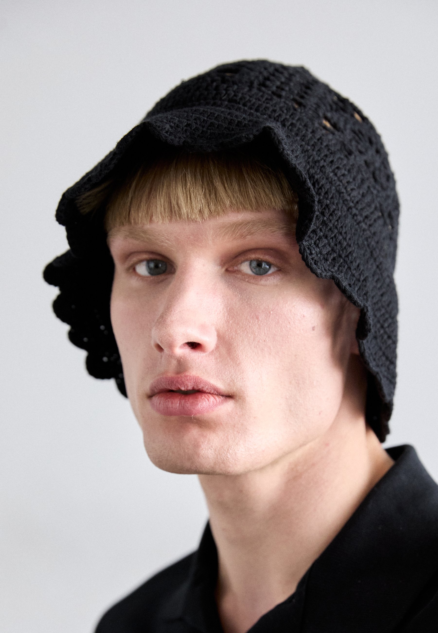 Holzweiler ROSIE CROCHET UNISEX - Hat - black - Zalando.co.uk