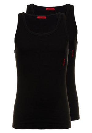 Onderhemden heren tank top 2-pack okselhemden fijn rib zonder naden