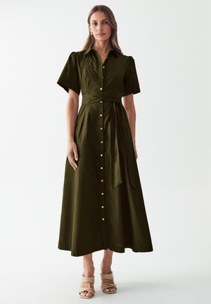 WILLA LUCY - Vestito lungo - khaki