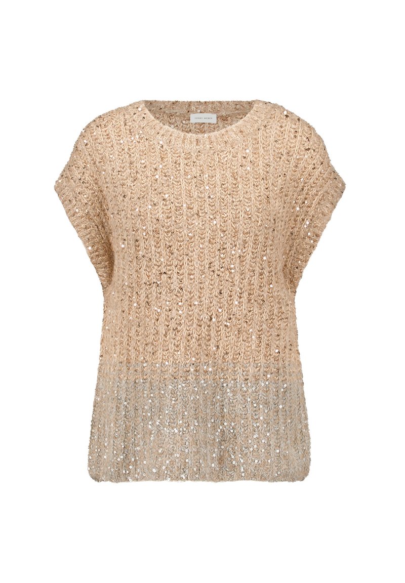 Gerry Weber T-shirt print goudkleurig