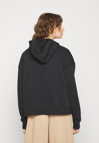 Jordan W J FLIGHT HOODIE CORE - Kapucnis pulóver - black/white