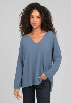 AN'GE, PULL LAJAMAICA JEAN - Pullover - jean