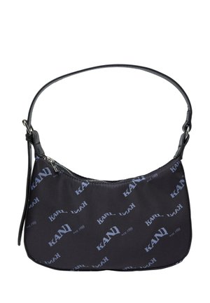 WAVY RETRO AOP - Handbag - black
