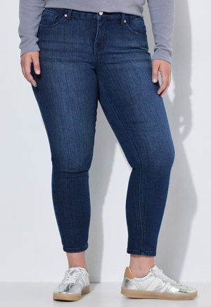 MIAMODA 7/8-JEANS, SLIM FIT, 5-POCKET, KNÖCHELLANG - Jeans Skinny Fit - blue denim