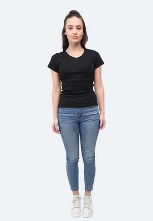 RIPP V-NECK EFIA - T-Shirt basic - noir