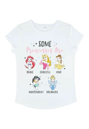 Disney DISNEY PRINCESSES SOME PRINCESSES ARE - T-shirt print - white