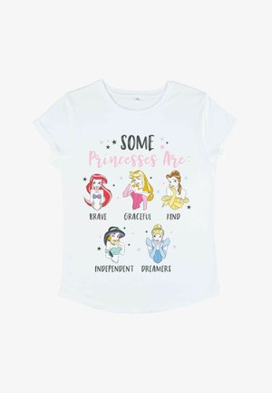 Disney DISNEY PRINCESSES SOME PRINCESSES ARE - T-shirt z nadrukiem