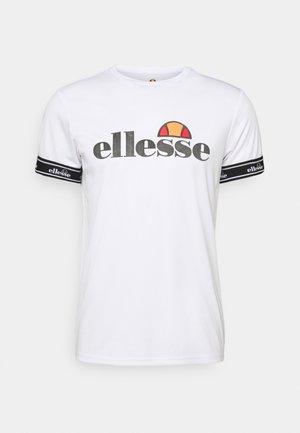 Ellesse ALENTE TEE - Print T-shirt - white