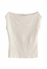 REGULAR FIT - Blusa - ecru