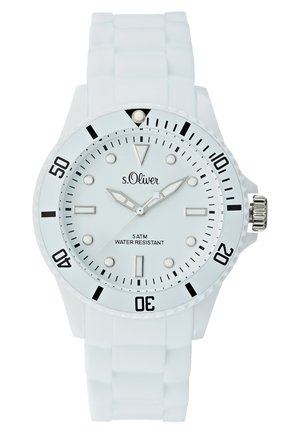 s.Oliver BIG COLOR - Watch - weiß
