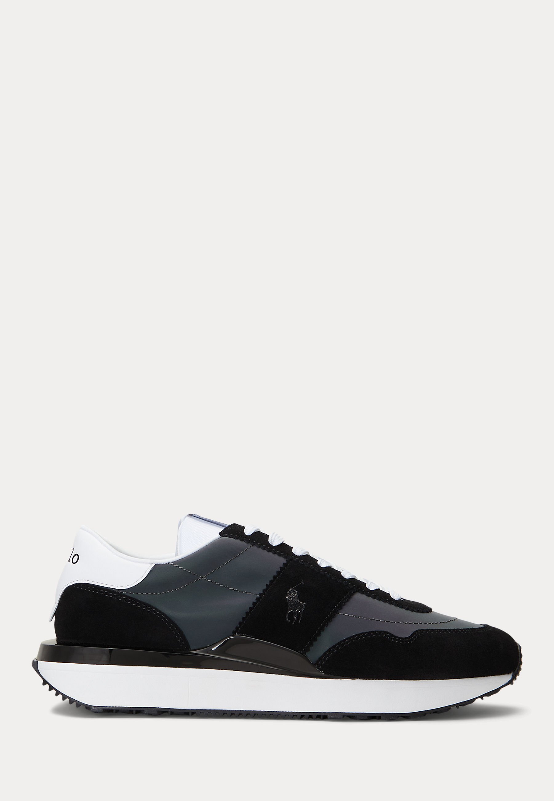 Polo Ralph Lauren TRAIN 89 SUEDE PANELED SNEAKER - Sneakers low